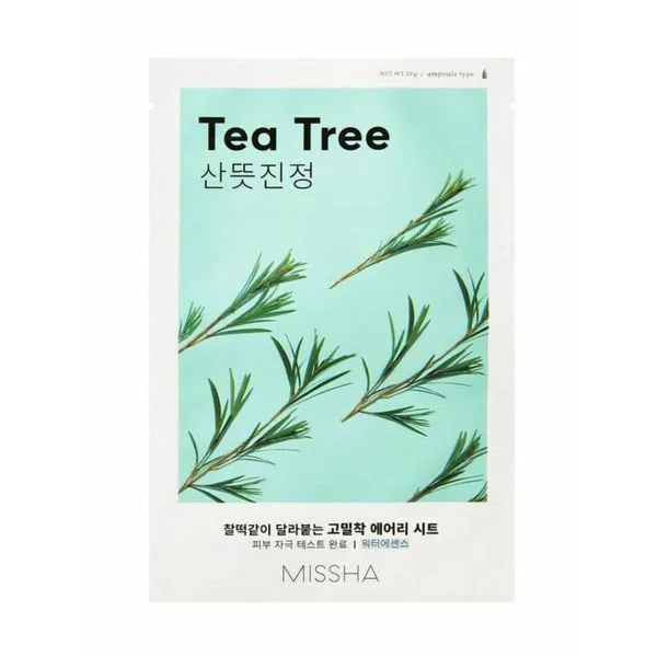 Missha Airy Fit шийт маска за лице с чаено дърво