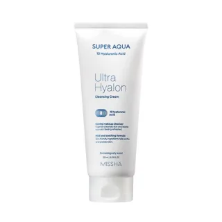 Missha Super Aqua Почистващ крем с 10 вида Хиалуронова киселина