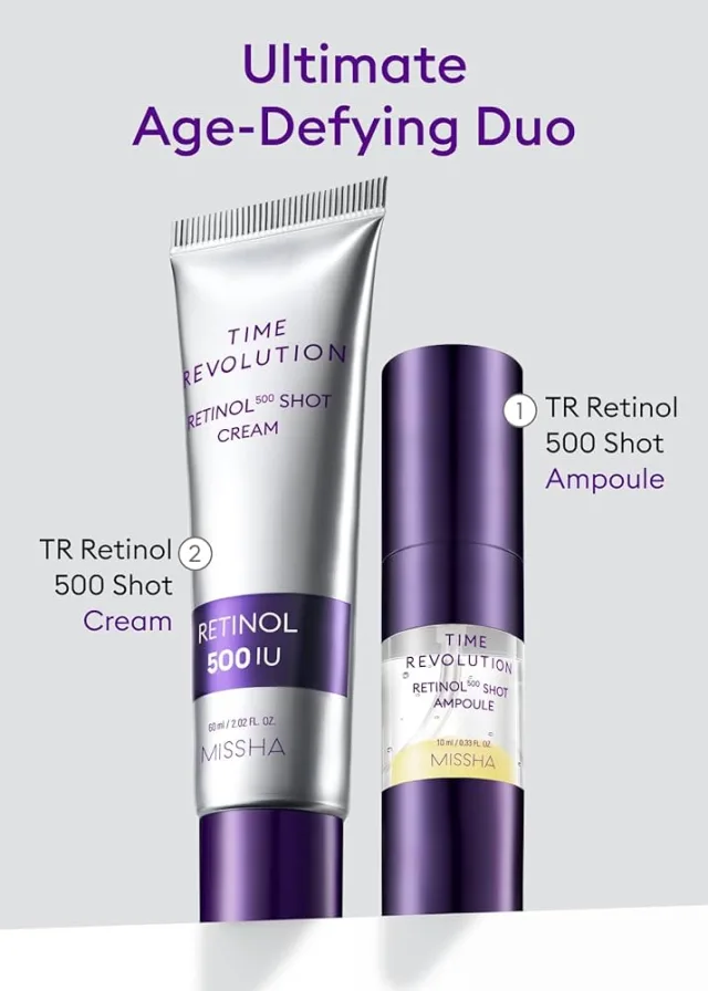 Missha Time Revolution Retinol 500 Ампула за лице с ретинол
