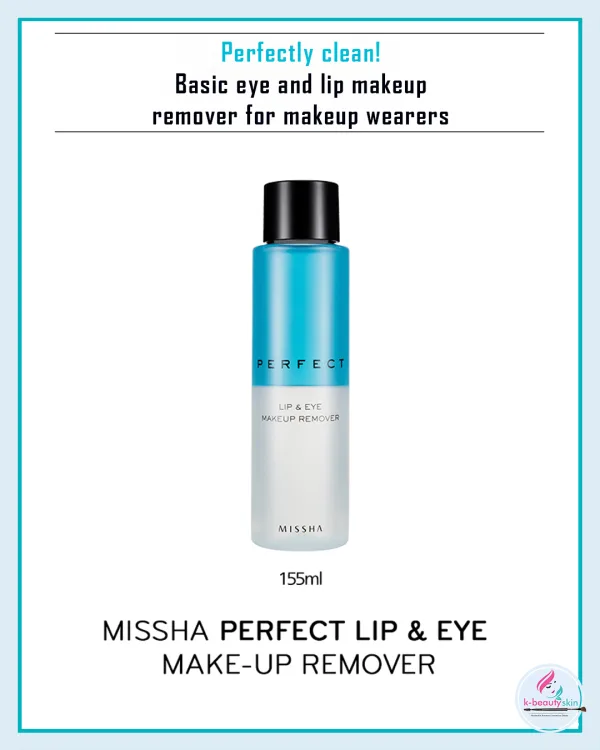Missha Perfect Почистващ двуфазен продукт за лице и устни
