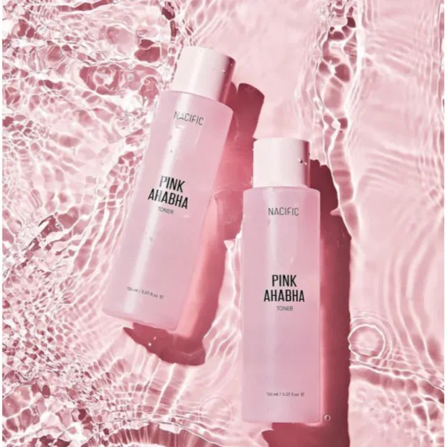 Nacific Pink AHABHA Тонер за лице с киселини