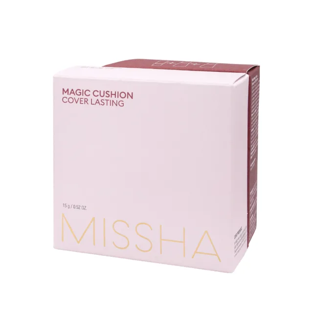 Missha Cushion Cover Lasting Къшан фон дьо тен в комплект с миниатюри за път