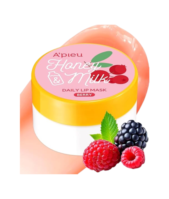 A’pieu Honey & Milk Daily Lip Mask (Berry)